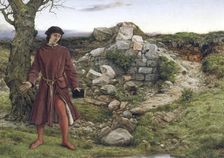 Henry VI at Towton 1860. Artist: William Dyce