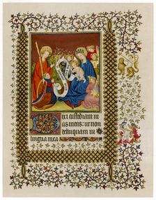 Henry VI before the Virgin and Child, c1420