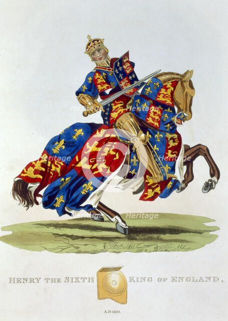 Henry VI, King of England, (1824). Artist: Unknown