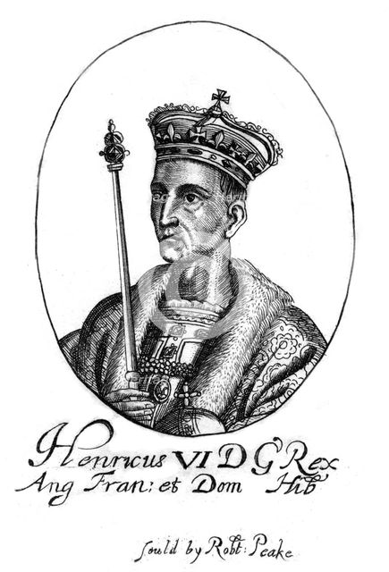 Henry VI of England, (17th century). Artist: Unknown
