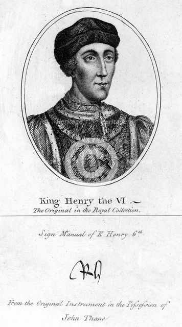 Henry VI of England, (1421-1471). Artist: Unknown