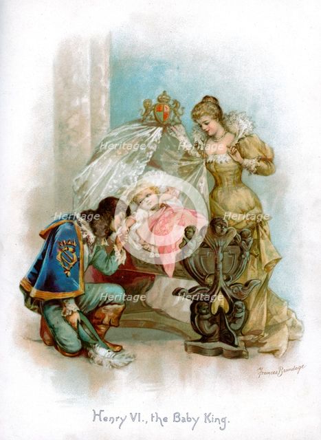 'Henry VI, the Baby King', 1897.Artist: Frances Brundage