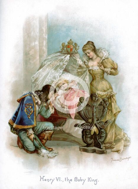 'Henry VI, the Baby King', 1897.Artist: Frances Brundage