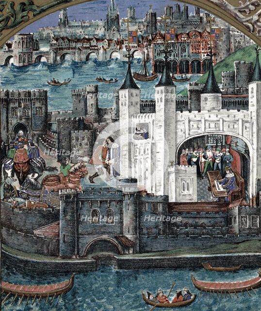 Henry VII at the Tower of London, 1485-1509. Artist: Unknown