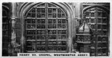 Henry VII Chapel, Westminster Abbey, London, c1920s