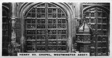 Henry VII Chapel, Westminster Abbey, London, c1920s