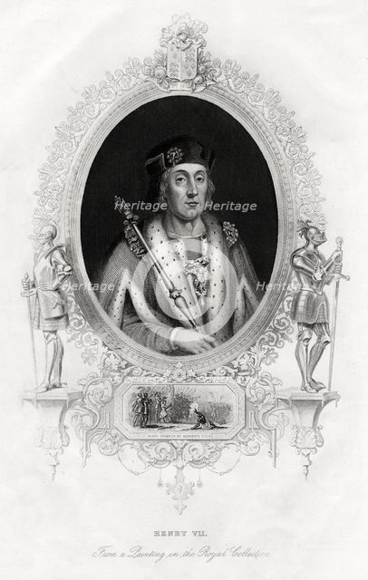 Henry VII, first Tudor King of England, 1860. Artist: Unknown
