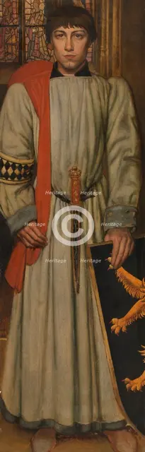 Henry VII, Holy Roman Emperor, 1309, 1864-1869. Creator: Jan August Hendrik Leys.