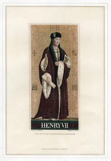 Henry VII, King of England. Artist: T Brown