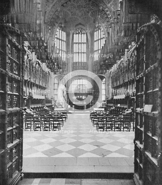 'Henry VII.'s Chapel, Westminster Abbey', 1903. Artist: Unknown.