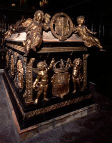 Henry VII's monument, Westminster Abbey, London, 1518. Creator: Pietro Torrigiani