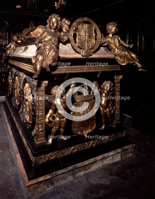 Henry VII's monument, Westminster Abbey, London, 1518.  Creator: Pietro Torrigiani.