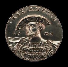Henry VIII, 1491-1547, King of England 1509 [obverse], 1526. Creator: Hans Daucher