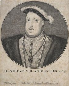 Henry VIII, 1647. Creator: Wenceslaus Hollar