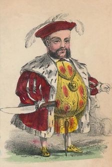 Henry VIII 1856. Artist: Alfred Crowquill