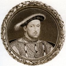 Henry VIII (1902).Artist: Hans Holbein the Younger