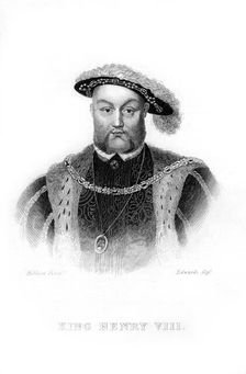 Henry VIII, (19th century).Artist: Edwards