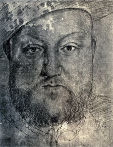 Henry VIII c1540, (1902).Artist: Hans Holbein the Younger
