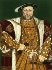 Henry VIII c1543, (1902).Artist: Hans Holbein the Younger