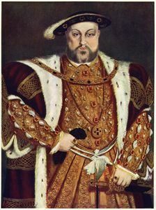 Henry VIII c1517-1540.Artist: Hans Holbein the Younger