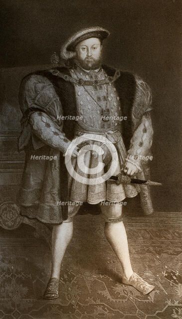 'Henry VIII', c1535, (1902). Artist: Unknown