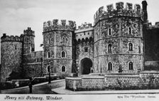 Henry VIII gateway, Windsor. Creator: Unknown
