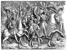 Henry VIII in the Field of the Cloth of Gold, 1520, (1870)