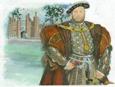 Henry VIII, King of England, 1990s. Artist: Ivan Lapper