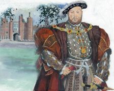 Henry VIII, King of England, 1990s. Artist: Ivan Lapper