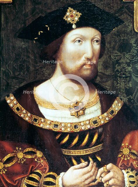 Henry VIII, King of England and Ireland, c1520. Artist: Anon