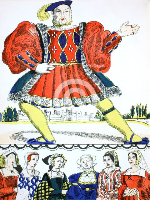 Henry VIII, King of England from 1509, (1932). Creator: Rosalind Thornycroft.