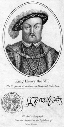 Henry VIII of England, (1491-1547)