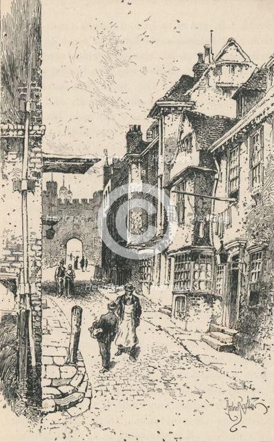 'Henry VIII's Gateway', 1895. Artist: Unknown.