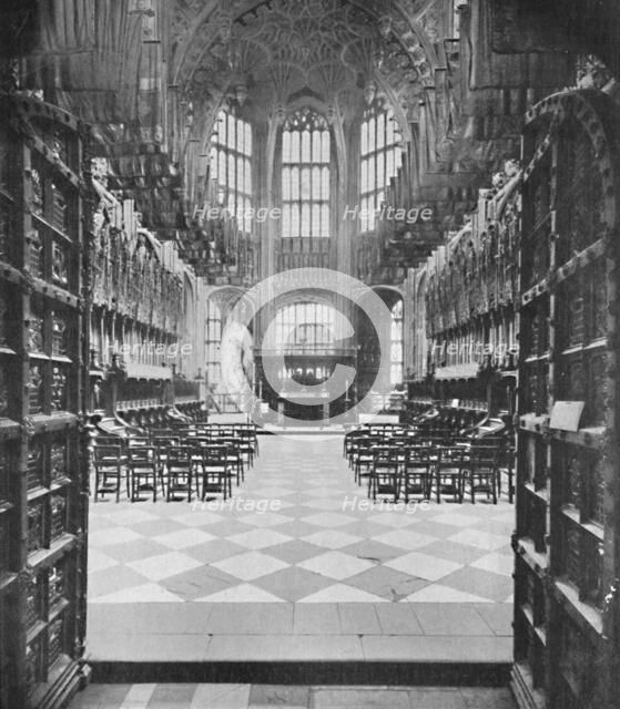 'Henry VII.'s Chapel, Westminster Abbey', 1903. Artist: Unknown.