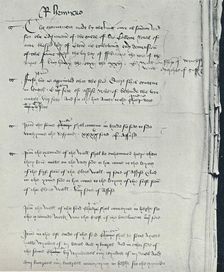 Henry VI's Avyse with Alterations made in 1450 1926. Artist: King Henry VI