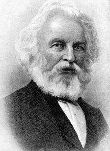 Henry W. Longfellow, New England Poet 1923.Artist: Rischgitz Collection