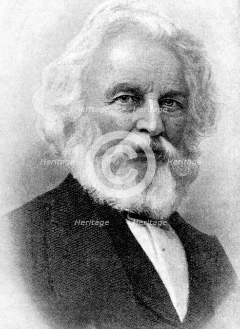 'Henry W. Longfellow, New England Poet', 1923.Artist: Rischgitz Collection