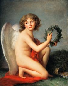 Henryk Lubomirski (1777-1850) as Genius of Fame, 1789. Creator: Vigée Le Brun, Louise Élisabeth (1755-1842)