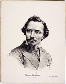 Henryk Siemiradzki (1843-1902), 1917. Artist: Barwicki, Wladyslaw (1865-1933)