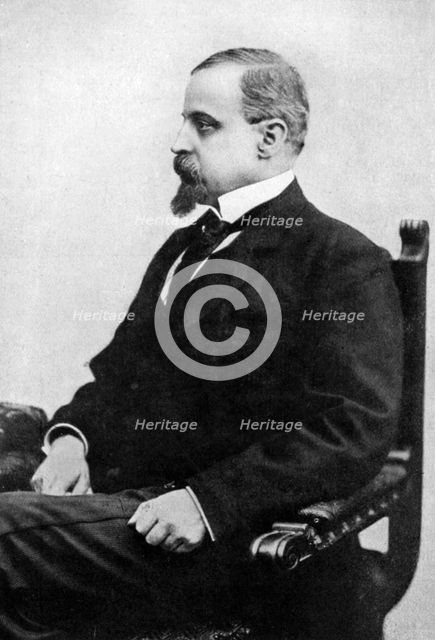 Henryk Sienkiewicz, Polish novelist and publicist, late 19th century, (c1920). Artist: Unknown