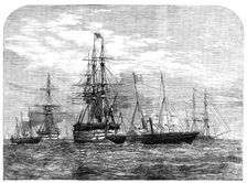 Her Majesty en route for Cherbourg, 1858. Creator: Unknown