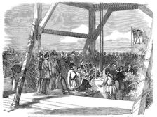 Her Majesty laying the Foundation-Stone of the New Military Hospital at Hamble, near Southampton, 18 Creator: Unknown