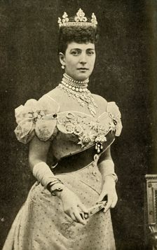 Her Majesty Queen Alexandra 1902. Creator: Gunn & Stuart