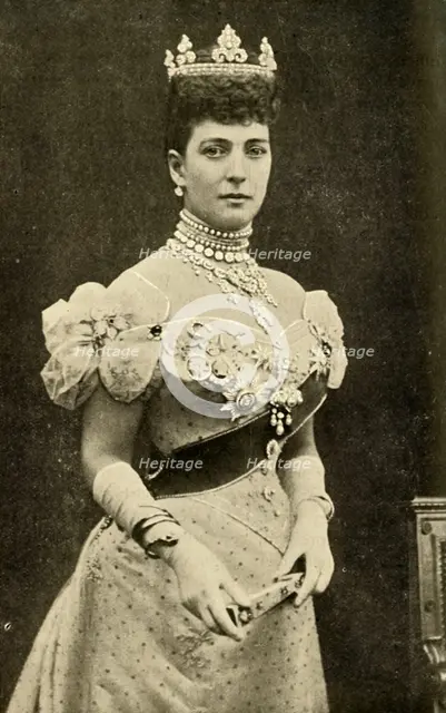 'Her Majesty Queen Alexandra', 1902. Creator: Gunn & Stuart.