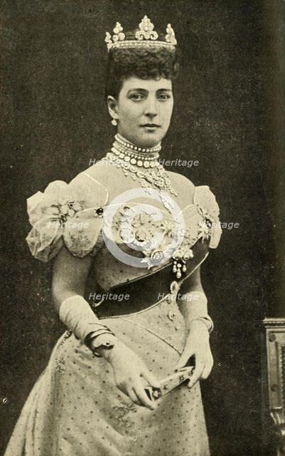 'Her Majesty Queen Alexandra', 1902. Creator: Gunn & Stuart.