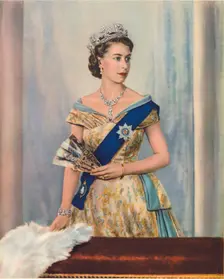 Her Majesty Queen Elizabeth II c1953
