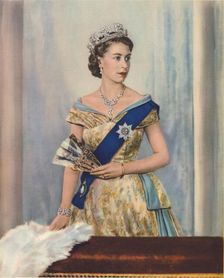 Her Majesty Queen Elizabeth II c1953