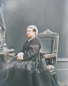 Her Majesty, Queen Victoria, December 1866. Creator: Andre-Adolphe-Eugene Disderi