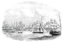 Her Majesty's Experimental Squadron, 1845. Creator: Unknown
