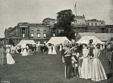 Her Majesty's Garden Party: Indian Visitors (c1897). Artists: E&S Woodbury, Lucien Davis